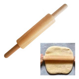 Rolo Para Massa Pizza Pão Macarrão De Madeira 43 Cm Barato