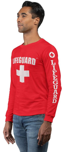 Lifeguard Playera Oficial De Manga Larga Estampada Para Chi