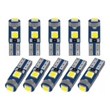 10 Focos Led T5 2721 W3w W1.2w Pellizco Tablero De Mandos