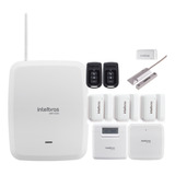 Kit Alarme S/f Wi-fi Intelbras Amt 8000 4 Sensores Magnético