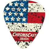 Chromacast Cc-dp-usa-88-10pk Púas De Guitarra Delrin Con Ban