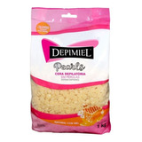 Cera Depilatória Pérolas Pearls Natural Mel 1kg Depimiel