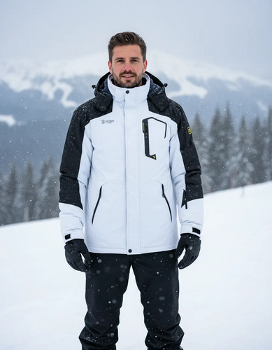 Chamarra Frio Extremo Invernal Nieve Lluvia Ski Polar Fleece