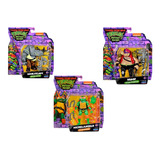 Tortugas Ninja Mutant Mayhem 3 Rocksteady Michelangelo Bebop