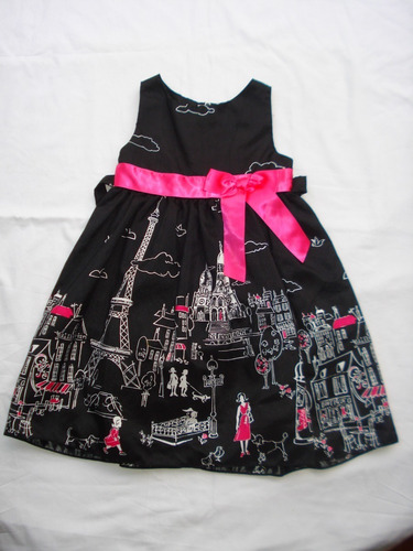 Único Vestido Paris Rare Editions Con Motivos Parisinos