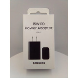 Cargador Adaptador Samsung Cubo Usb Tipo C 15w