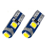 2 Bombillas Led T5, 1 Smd 3030, 12 V, Indicador De Advertenc