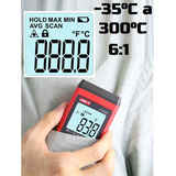 Pirometro Termómetro Infrarrojo Temperatura Medidor Mini Ir