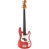 Oscar Schmidt Osb-400c-tr Bajo Eléctrico Rojo