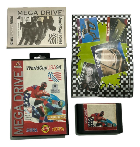  Jogo World Cup Usa 94 Mega Drive Tec Toy - Serial Batendo