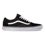 Zapatillas Vans Old Skool Black White Unisex Originales 