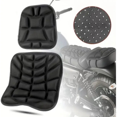 Cojín Asiento De Moto Universal Amortiguador Y Transpirable