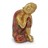 Buda Sonhador Hindu Tailandês Tibetano Chakra Estátua Grande