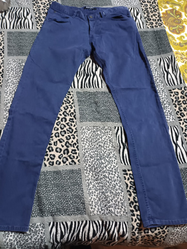 Pantalon Rever Pass Azul L 34.pequeña Marca Imperceptible