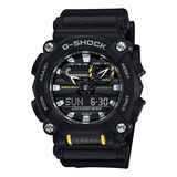 Reloj Casio G Shock Youth Dig/ana Original Ng Hombre Color De La Correa Negro Color Del Bisel Negro Color Del Fondo Negro