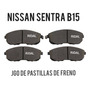 Juego Pastillas Freno Delantera Nissan Sentra B15  Nissan Sentra