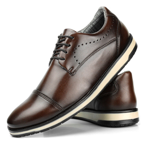 Sapato Social Sapatenis Casual Casamento Amarrar Oxford