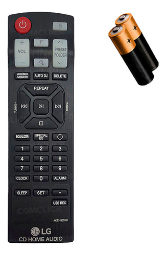 Controle Remoto Mini System LG Ck43 Cm4460 Cm4560 Original