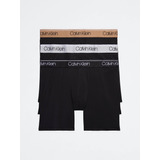 Pack 3 Bóxers Brief Micro Stretch Negro Calvin Klein