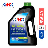 Aceite Lubricante Motor Ama Gp Sintetico 5w40 4l