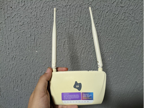 Modem Roteador 300 Mbps Wifi Oi Velox 2 Antenas 5 Dbi