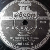 Pasta Roy Eldridge Trompeta Orquesta Odeon C245