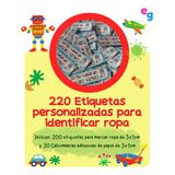 Etiquetas Para Ropa Y Calcomanias Objetos 22 0pz