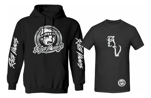 Kit Sudadera + Playera Mod Rich Vagos Estampado Reflejante | Meses sin interés