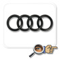 Insignia Emblema Negra.brill P/ Audi Baul 192mm Tuningchrome Audi A3