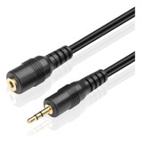 Cable Alargue Auriculares Audio Miniplug Macho Hembra 3 Mts