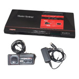 Console Sega Master System 8kb Standard Cor  Preto E Vermelho