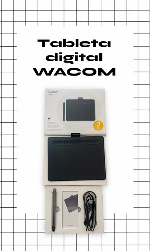 Tableta Gráfica Wacom Intuos Small Black - C/caja Y Acc