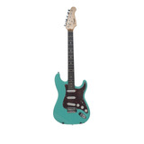 Guitarra Electrica Parquer Stratocaster Celeste Surf Cuota