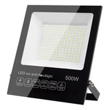 Reflector Lampara Led Exterior Ultradelgado 500w Brillante