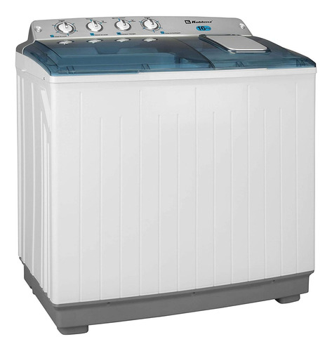 Lavadora Semiautomática De Doble Tina Koblenz Girasol Blanca Y Azul 16kg 127 v