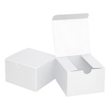 Cajas Blancas Pequeñas Para Regalos Y Fiestas, 50 Pack 3x3x2