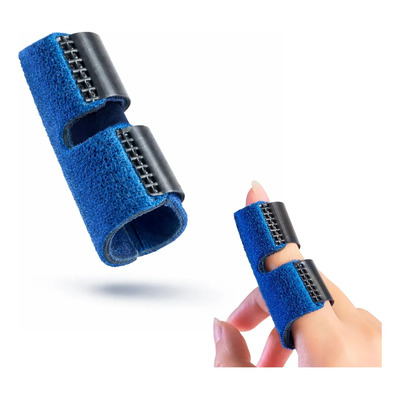 Férula Para Dedo En Gatillo | Inmovilizador De Dedo (1 Pza) Color Azul | MercadoLibre