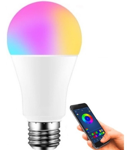 Bombillo Inteligente Wi-fi Ahorrador Led 15w Colores Alexa G