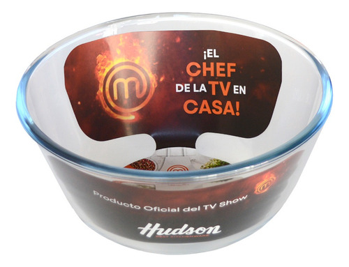 Fuente Ensaladera Bowl De Vidrio Hudson 23 Cm