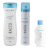 Kit Cuidado Íntimo Racco Sabonete+desodorante+gel Massagem 