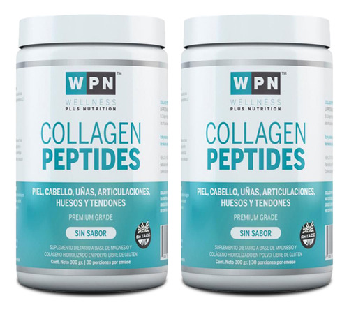 Peptidos De Colageno Wpn Pack 2 Meses