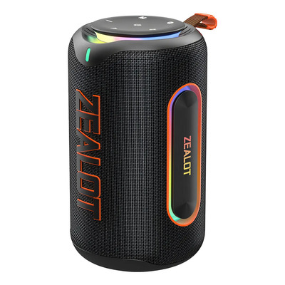 Bocina Bluetooth Zealot Mp1 60w Subwoofer Ipx6 Tws Luz Rgb | Frete grátis