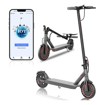 Ladped Lp60 Scooter Eléctrico Inteligente App Plegable Portá 31 Km\u002Fh-velocidad Motor De 350 W De Potencia Máxima Negro Patin Electrico Con App Control Bluetooth | Envío gratis