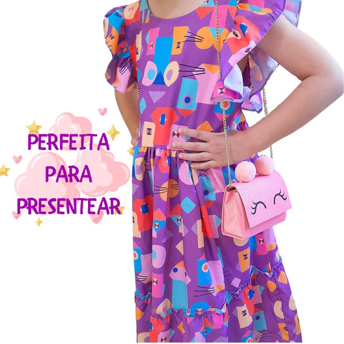 Kit Maquiagem Infantil Menina Completa + Bolsa Blogueirinha