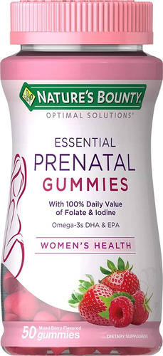 Natures Bounty Prenatal 50 Gomitas Dha & Epa