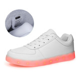 Sapatos Masculinos Com Carregamento Por Usb Led Brilhante