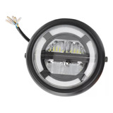 Faro Led Optica Ojo De Angel Moto Universal Retro Cafe 