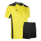 Camiseta Fútbol Four + Short Betis Amarillo (número Gratis)