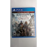 Assassin's Creed Unity  Limited Edition Ubisoft Ps4 Físico
