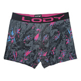 Pack X3 Boxer Lody Hombre Estampado Algodón Y Lycra Xxl Xxxl